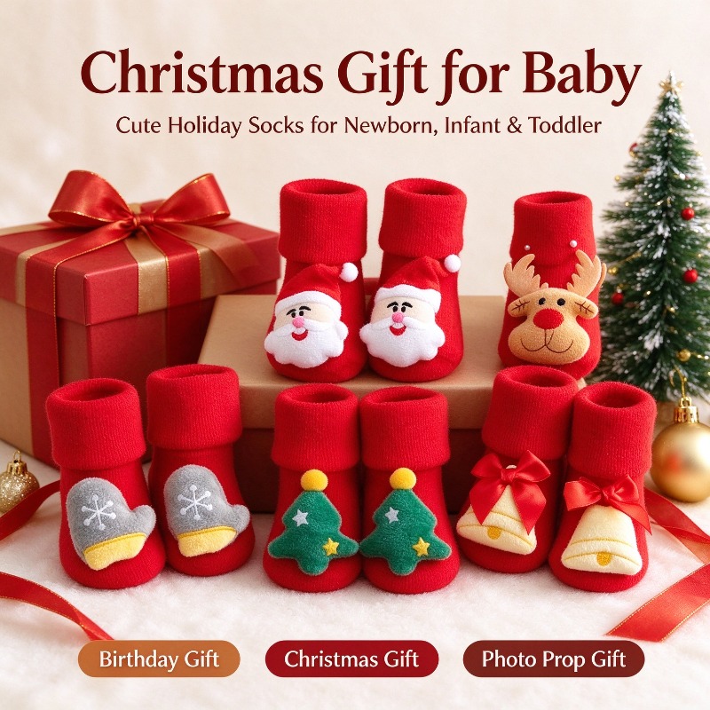 Kids Children Socks for Girls  - đánh giá và giá Unisex Baby Socks Non Slip