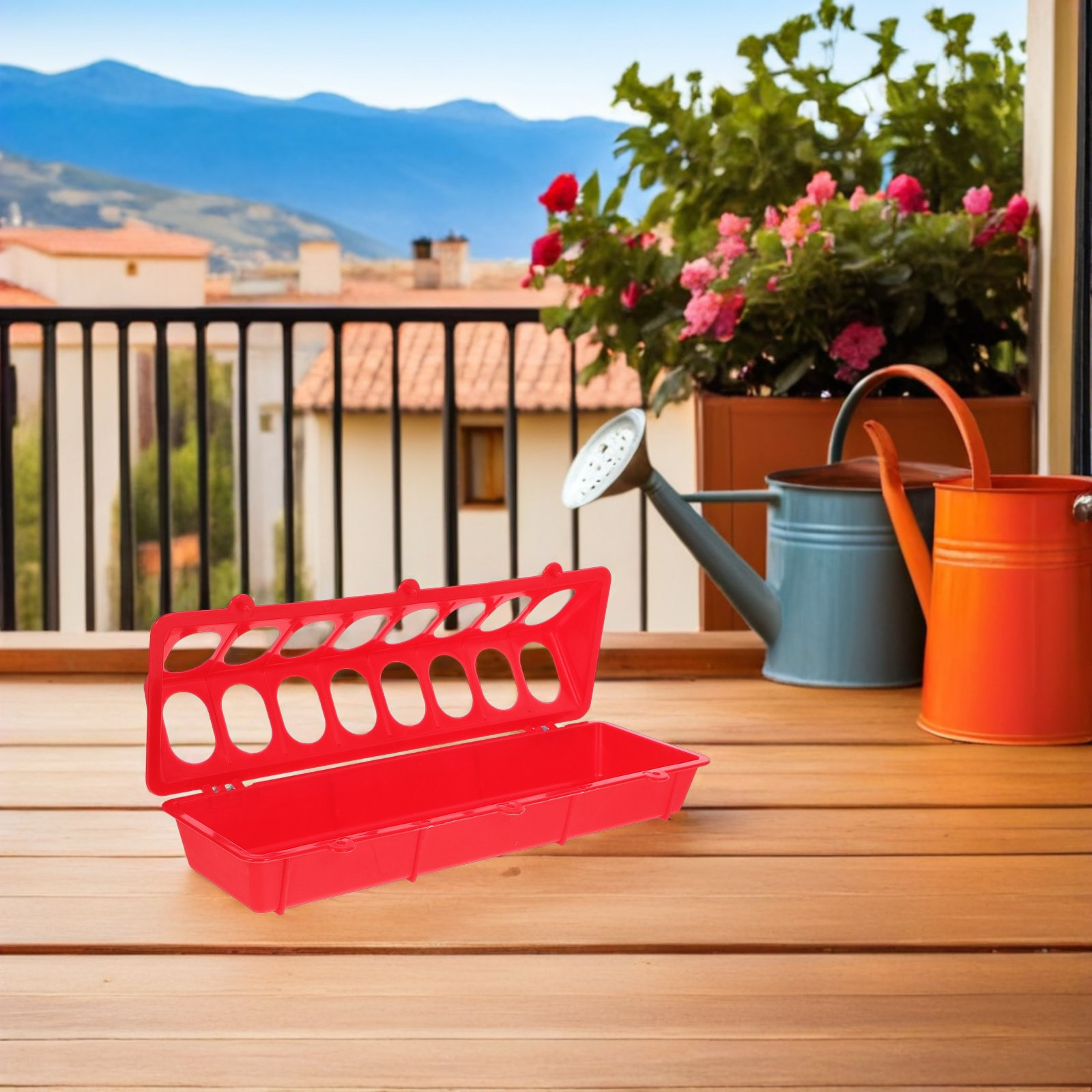 4Pcs Poultry Feeder Plastic Fl - đánh giá và giá Feeding