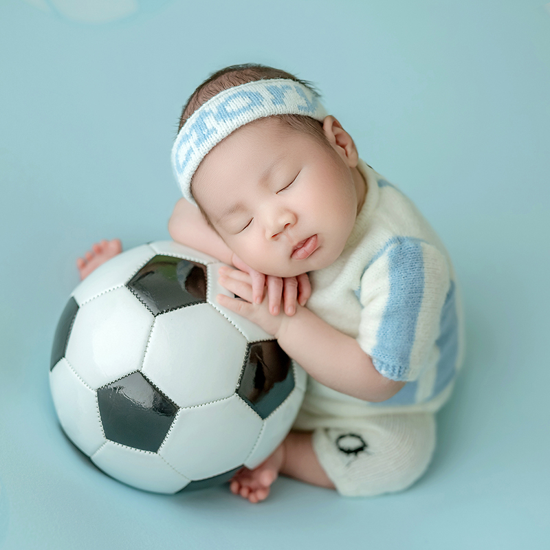 Football Baby Theme Newborn Ph - đánh giá và giá Infant Photography Props Outfit