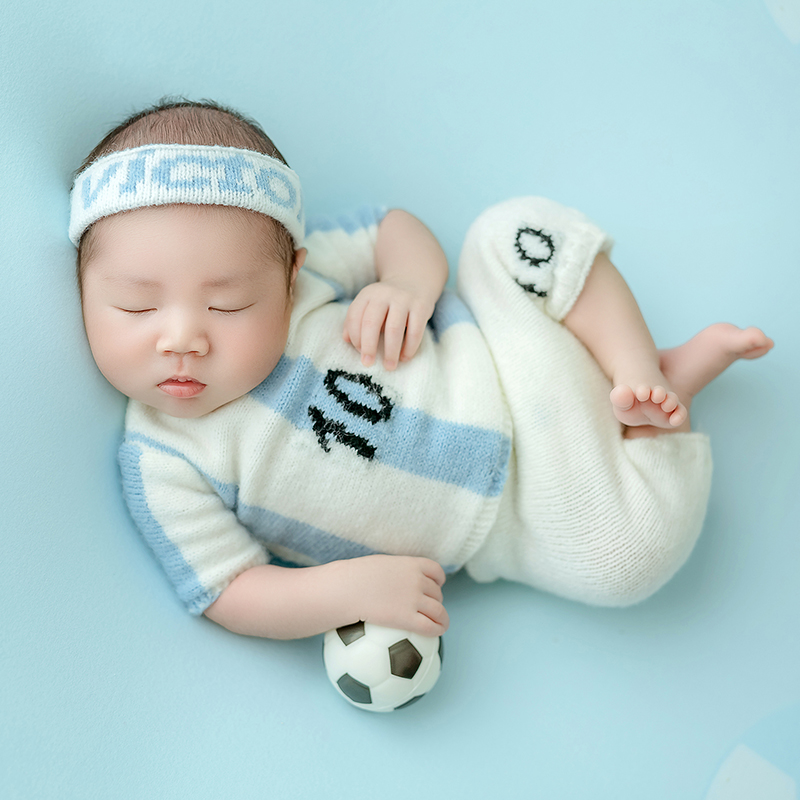 Football Baby Theme Newborn Ph - đánh giá và giá Infant Photography Props Outfit
