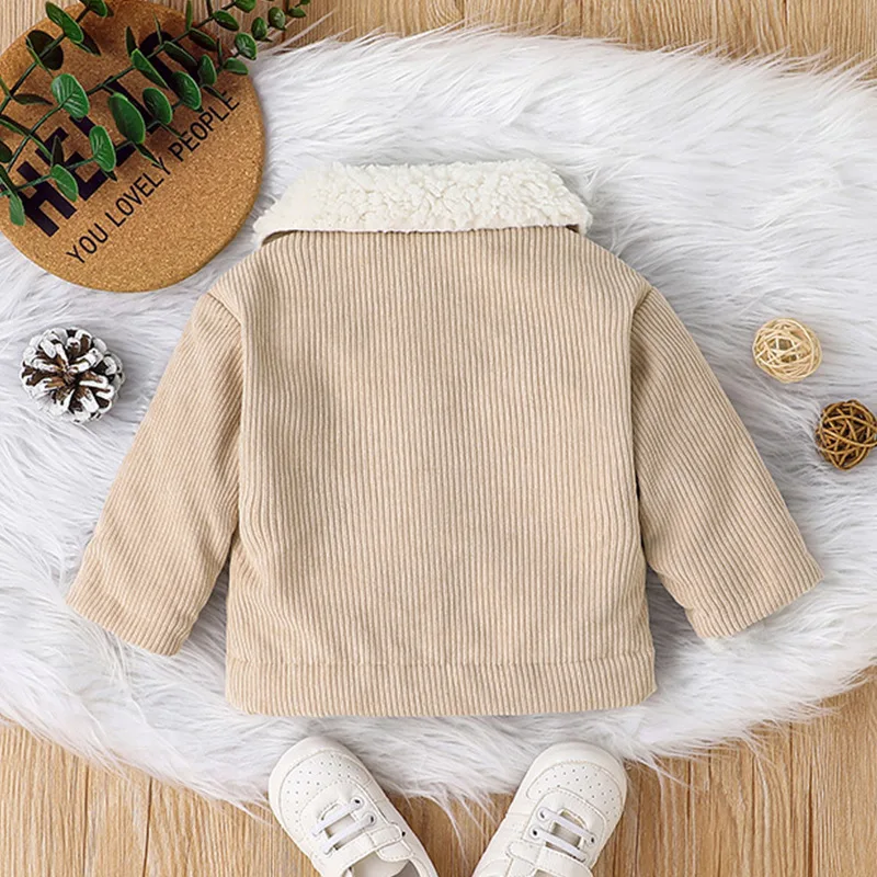 Baby Corduroy Fleece Lined Jac - đánh giá và giá Toddler Boy Winter Fleece Jacket