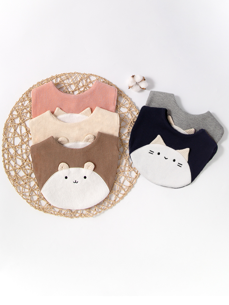 2pcs baby bib kitten teddy bea - đánh giá và giá Baby Gear